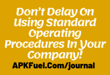 Standard Operating Procedures In Your Company