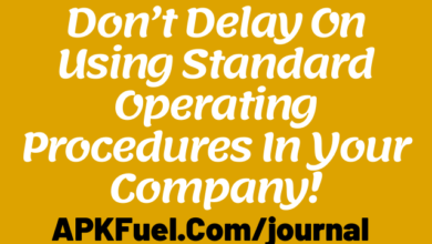 Standard Operating Procedures In Your Company