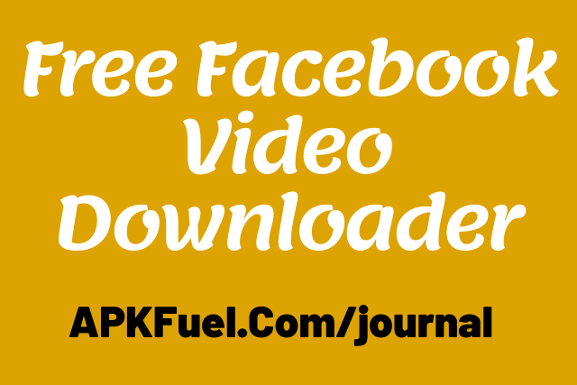 free facebook downloader