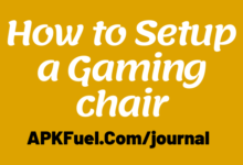 How to Setup a Gaming chair