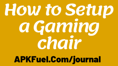 How to Setup a Gaming chair