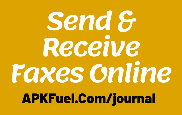 Send & Receive Faxes Online