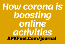 How corona is boosting online activities