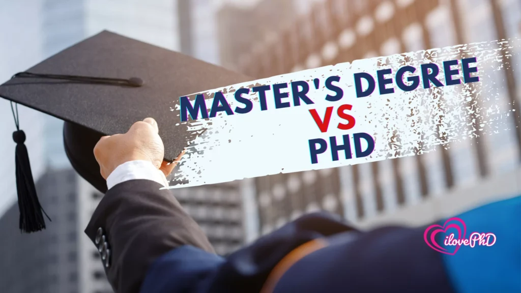 Ph.D. or Master’s Degree is Necessary